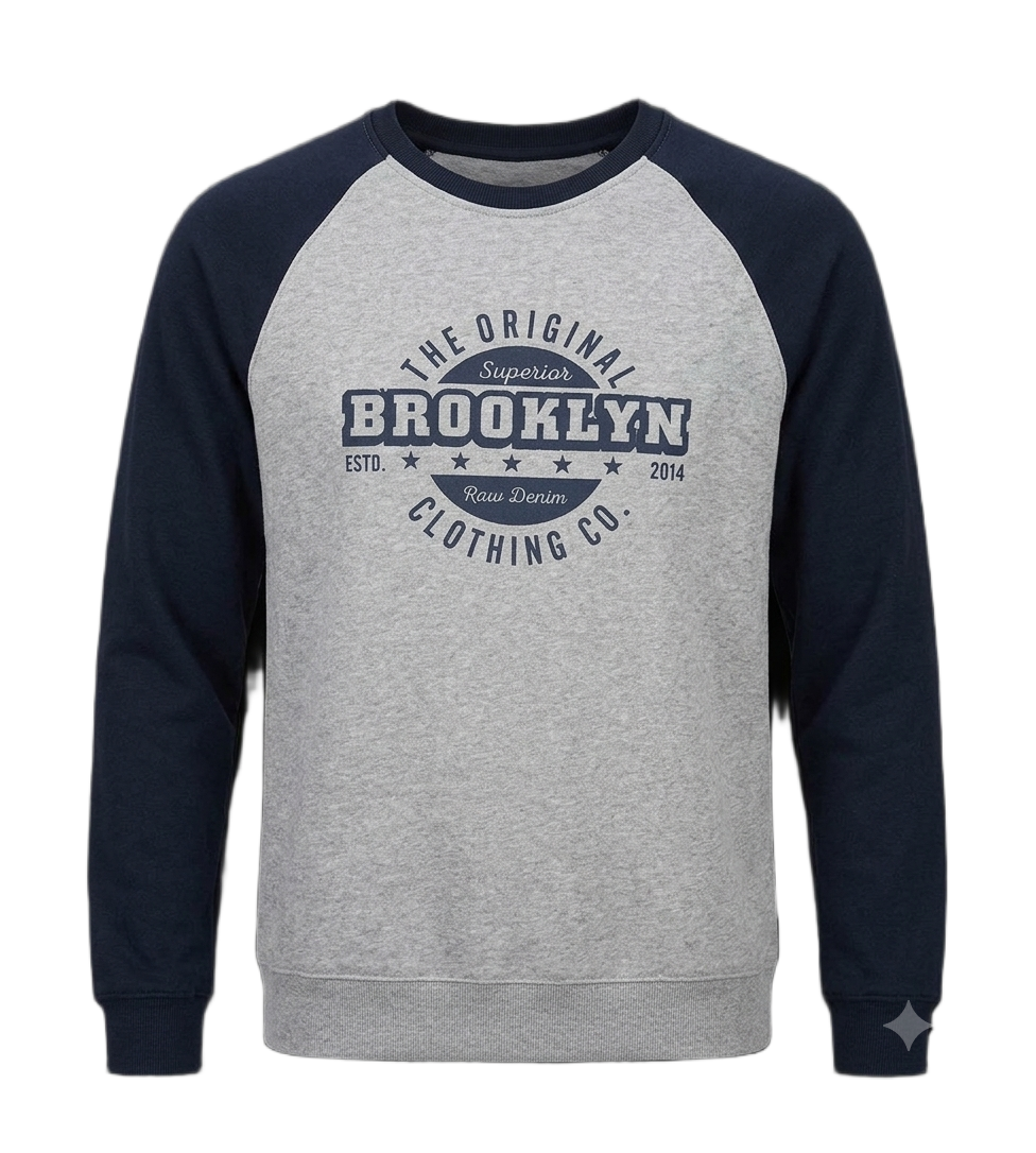 Brooklyn Raglan Crewneck